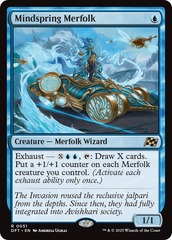 Mindspring Merfolk - Foil